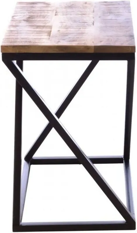 Old Empire Angled Nest of Tables - Brown, Mango Wood