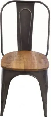 Old Empire Set of 2 Dining Chairs - Mango Wood