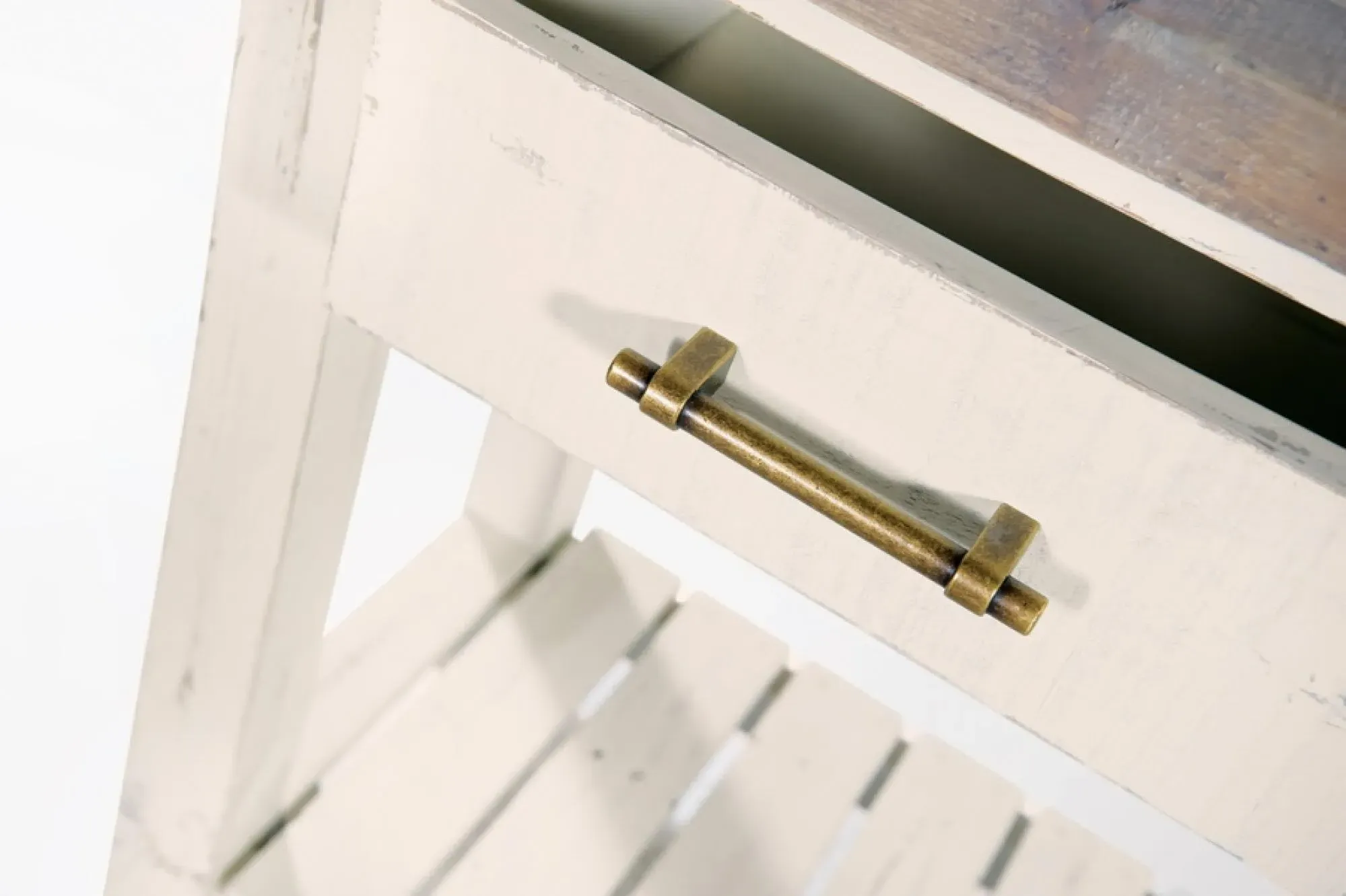 Purbeck Reclaimed Timber Coffee Table with Drawer