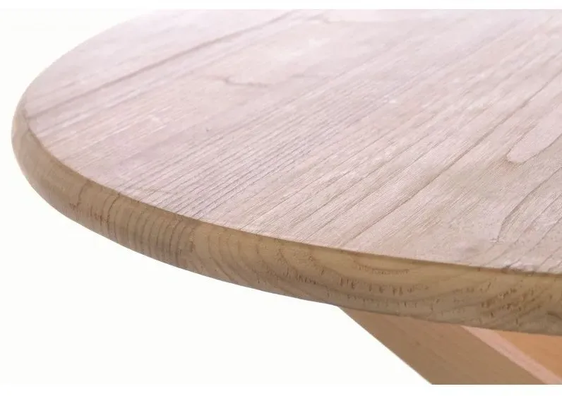 Shoreditch Round Dining Table - 2 Seater - Brown