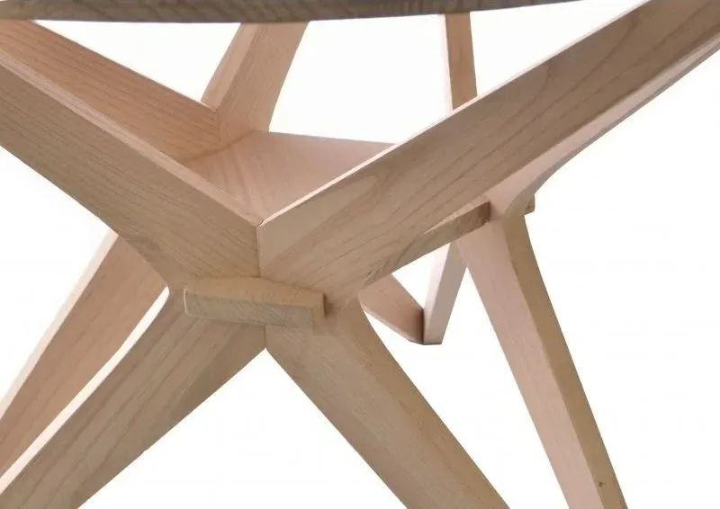 Shoreditch Round Dining Table - 2 Seater - Brown