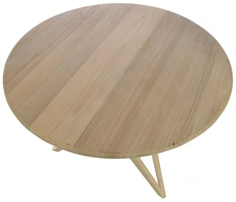 Shoreditch Round Dining Table - 2 Seater - Brown