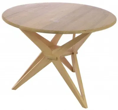 Shoreditch Round Dining Table - 2 Seater - Brown