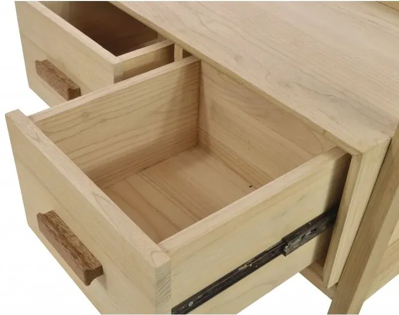 Shoreditch Wooden Bookcase - Brown