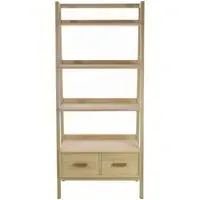 Shoreditch Wooden Bookcase - Brown