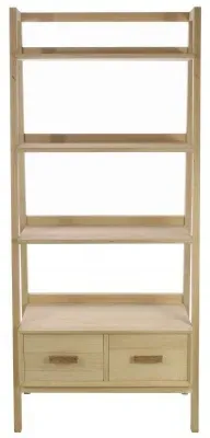 Shoreditch Wooden Bookcase - Brown image