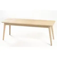 Shoreditch Wooden Dining Bench - Beige