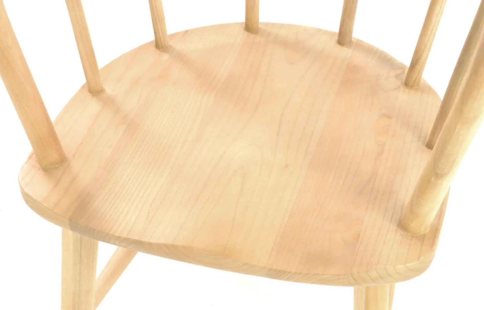 Shoreditch Wooden Stick Back Curved Dining Chair