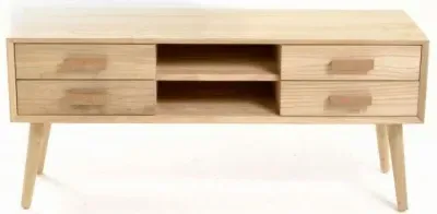 Shoreditch Wooden TV Unit - Beige image