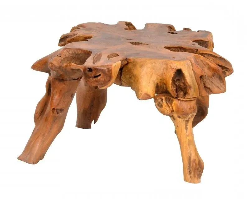 Small Tree Root Coffee Table - Brown
