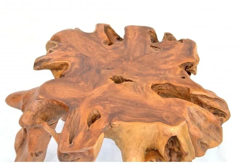 Small Tree Root Coffee Table - Brown