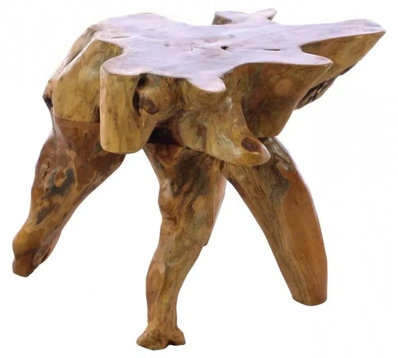 Small Tree Root Coffee Table - Brown