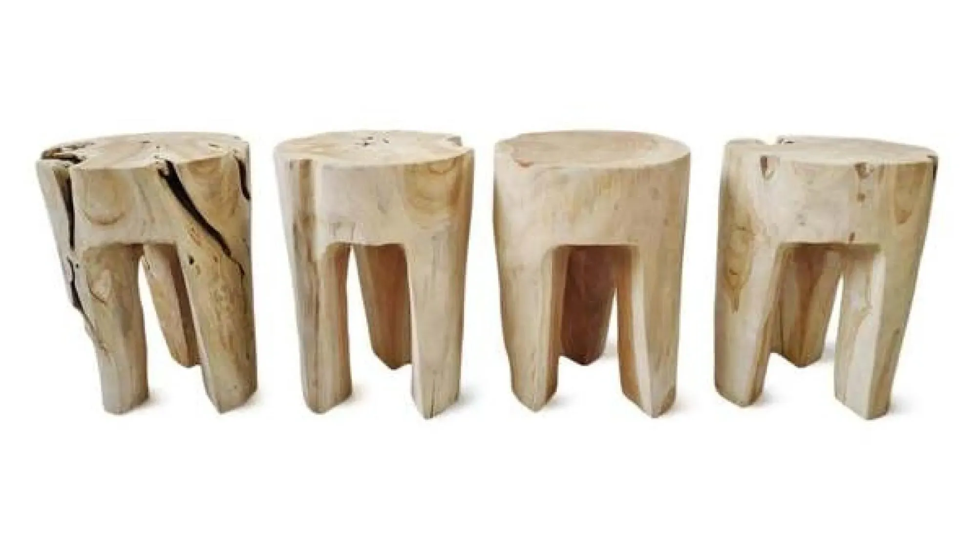 Tree Root 3-Leg Stool