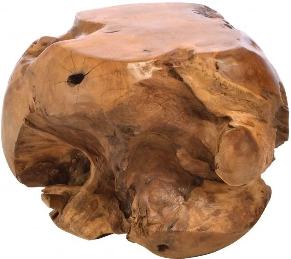 Tree Root Ball Stool - Brown