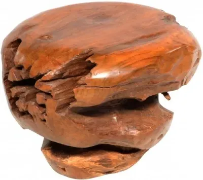 Tree Root Ball Stool - Brown