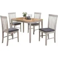 Altona 4-Seater Dining Set - Oak
