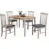 Altona 4-Seater Dining Set - Oak