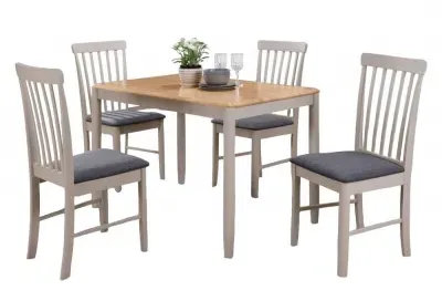 Altona 4-Seater Dining Set - Oak