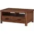 Andorra 2 Drawer Coffee Table - Dark Acacia
