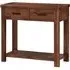 Andorra 2 Drawer Console Table - Dark Acacia