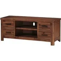 Andorra 4 Drawer TV Unit - Dark Acacia