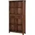 Andorra Tall Bookcase - Dark Acacia
