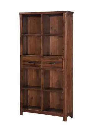 Andorra Tall Bookcase - Dark Acacia image