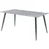 Argenta 6 Seater Dining Table - Grey, Sintered Stone