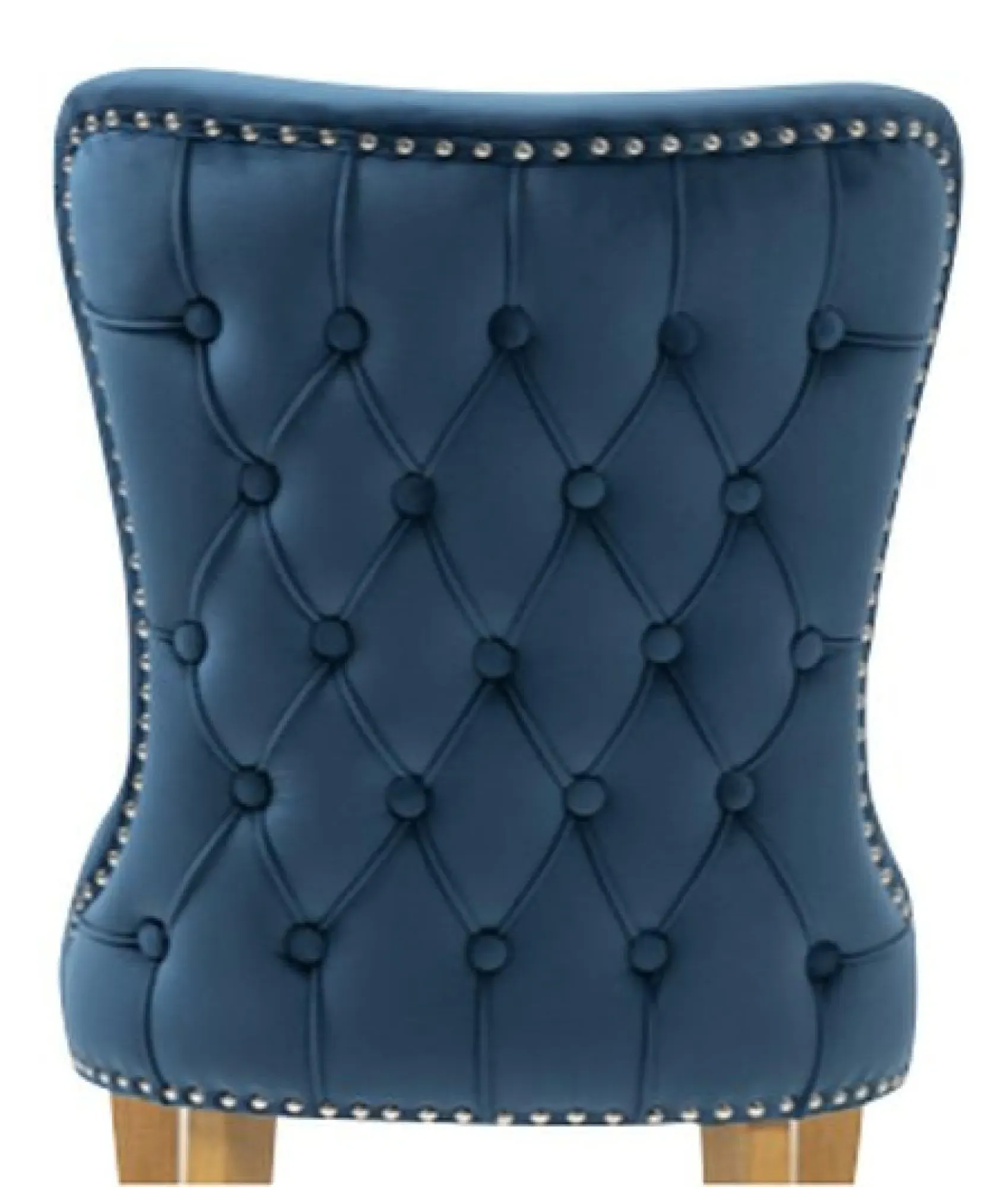 Ashley Dining Chair Set of 2 - Blue, Velvet