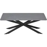 Azzurra Coffee Table - Dark Grey, Sintered Stone