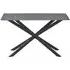 Azzurra Console Table - Dark Grey, Sintered Stone