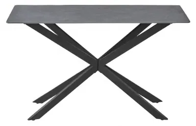 Azzurra Console Table - Dark Grey, Sintered Stone image