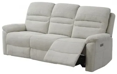 Belford 3-Seater Recliner Sofa - Beige, Fabric image