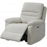 Belford Reclining Armchair - Beige, Fabric