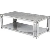 Belini Coffee Table - Grey, Sintered Stone