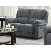 Belmont 2-Seater Recliner Sofa - Grey, Fabric