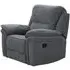 Belmont 3-Seater Recliner Sofa Suite - Grey, Fabric