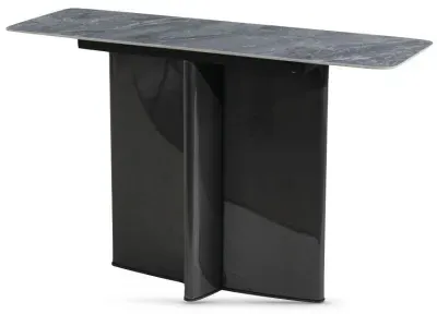 Campania Console Table - Grey, Sintered Stone image