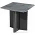 Campania End Table - Grey, Sintered Stone