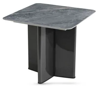 Campania End Table - Grey, Sintered Stone image
