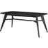 Carrington 6-Seater Dining Table - Black Oak