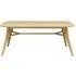 Carrington 6-Seater Dining Table - Natural Oak