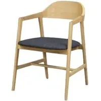 Carrington Carver Dining Chair Set of 2 - Oak