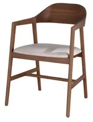 Carrington Carver Dining Chair Set of 2 - Walnut