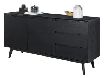 Carrington Large Sideboard - Black Oak image