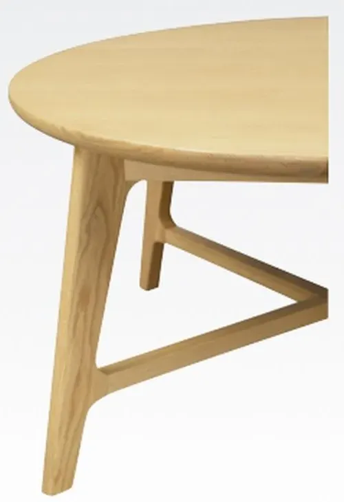 Carrington Round Coffee Table - Oak