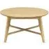 Carrington Round Coffee Table - Oak