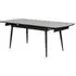 Cassino 6-8 Seater Extendable Dining Table - Grey, Glass
