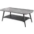 Cassino Coffee Table - Grey, Glass