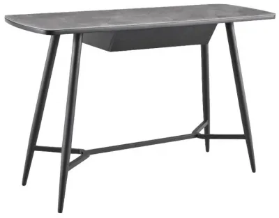 Cassino Console Table with Drawer - Grey, Glass image